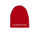 Reading Superpower Embroidered Beanies