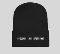 Superpower Embroidered Beanies With Folded Cuff