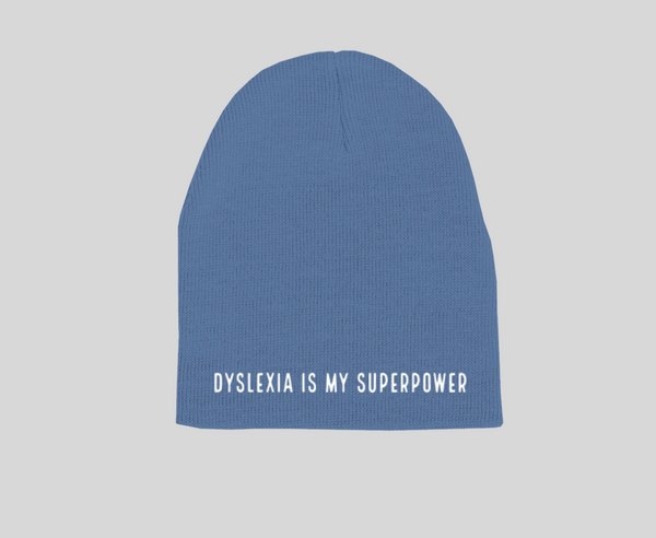 Reading Superpower Embroidered Beanies